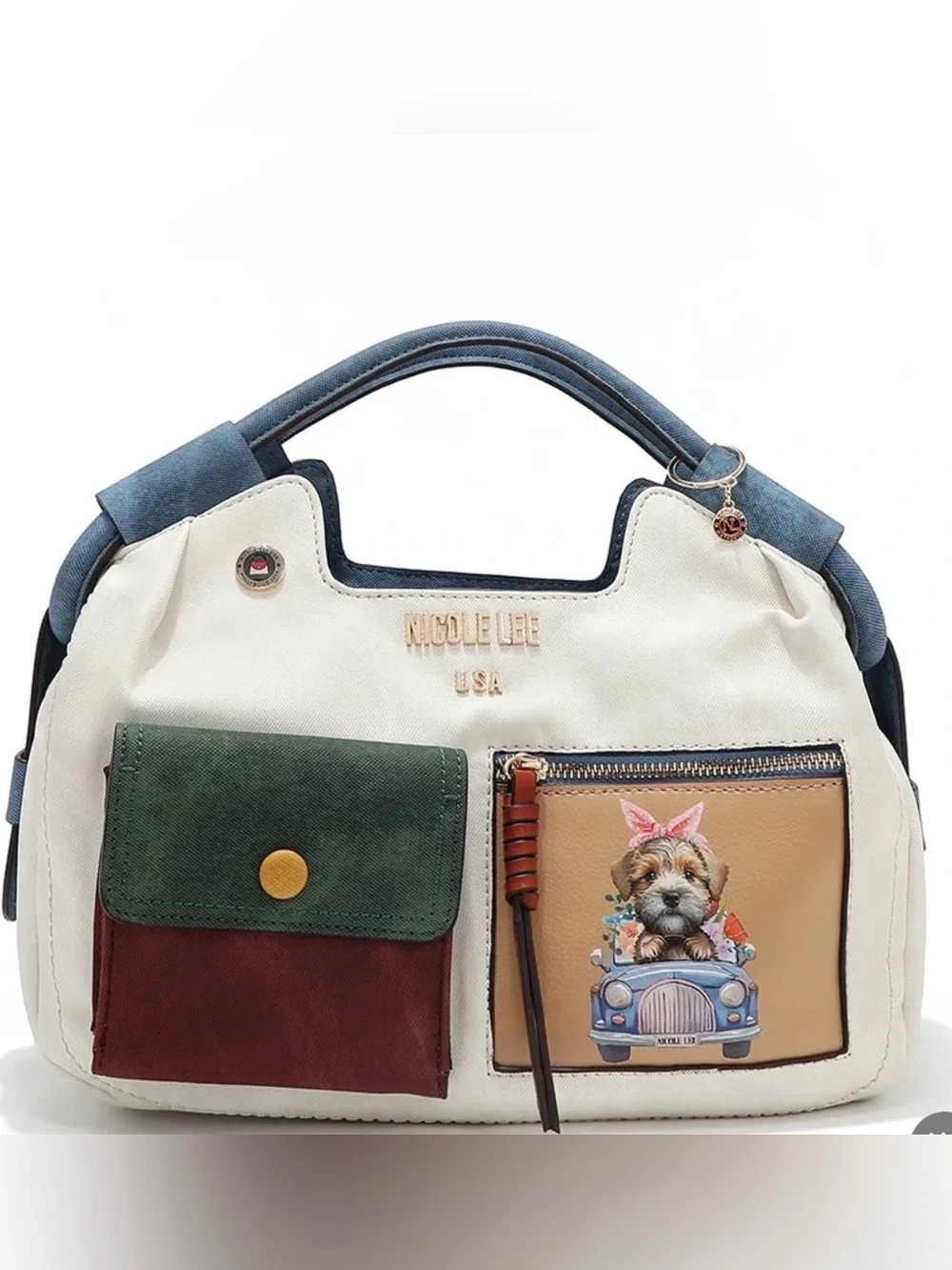 Nicole Lee  Satchel bag with Handles NWT